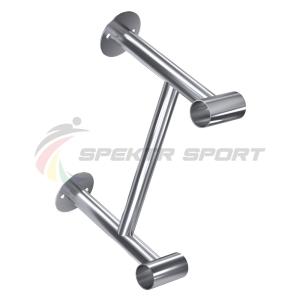 Купить Кронштейн пристенный двухрядного балетного станка Гран Батман из нерж стали в Ельни 