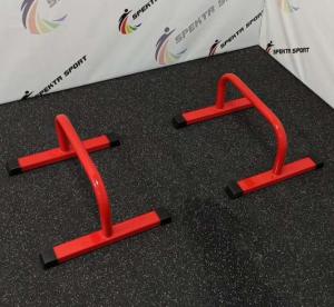 Купить Упоры напольные для отжиманий (паралетсы) Spektr Sport цв. красный (пара) в Ельни 