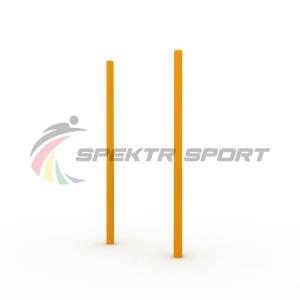 Купить Столбы вертикальные для выполнения упражнений Воркаут SP WRK-18_76mm в Ельни 