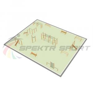 Купить Парковая площадка для Воркаут и WRK 2_76mm в Ельни 